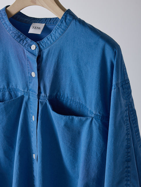 【 予約:2月上旬 】PIGMENT WASHED SHIRT /Y261-12007